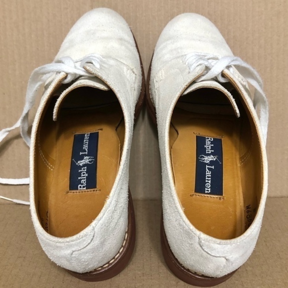 Ralph Lauren Suede Leather Polo Shoes View 3